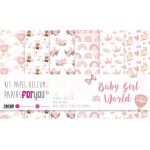Papers For You Baby Girl World Vellum Paper Pack (6pcs) (PFY-3490) ( PFY-3490)